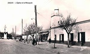 Djlefa - Eglise et Mosquee